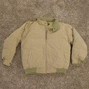 OshKosh B'Gosh Vintage 90s Jacket Men's XL Tan Down Fill Winter‎ Coat Outdoors